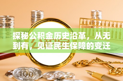 冷水江探秘公积金历史沿革，从无到有，见证民生保障的变迁