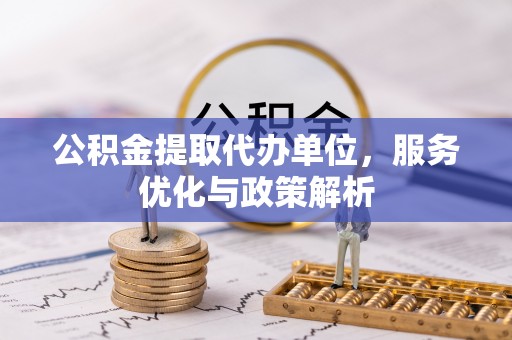 冷水江公积金提取代办单位，服务优化与政策解析