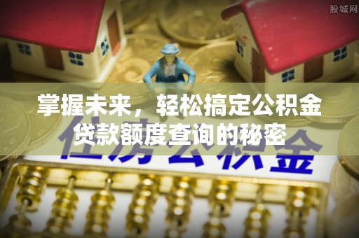 冷水江掌握未来，轻松搞定公积金贷款额度查询的秘密