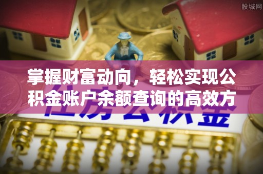 冷水江掌握财富动向，轻松实现公积金账户余额查询的高效方式