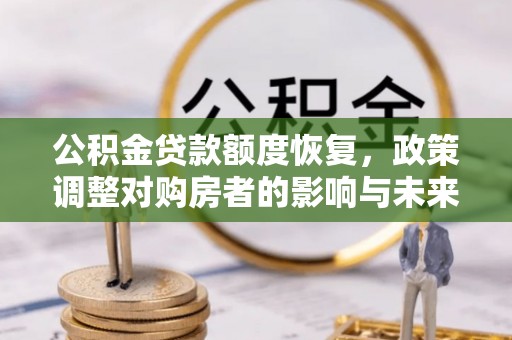 冷水江公积金贷款额度恢复，政策调整对购房者的影响与未来展望