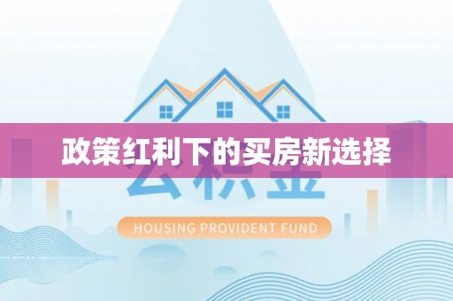 冷水江政策红利下的买房新选择