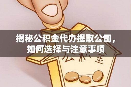 冷水江揭秘公积金代办提取公司，如何选择与注意事项