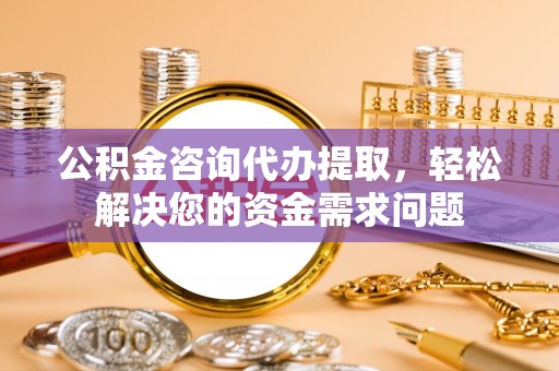 冷水江公积金咨询代办提取，轻松解决您的资金需求问题
