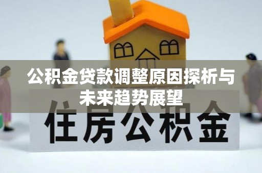 冷水江公积金贷款调整原因探析与未来趋势展望