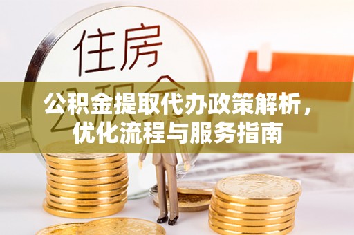 冷水江公积金提取代办政策解析，优化流程与服务指南