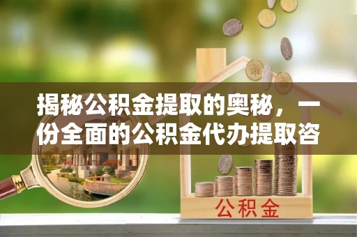 冷水江揭秘公积金提取的奥秘，一份全面的公积金代办提取咨询指南