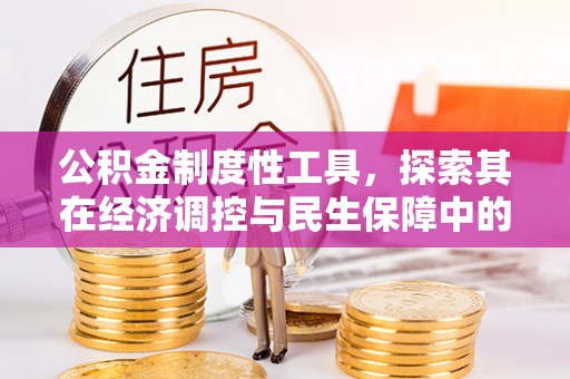 冷水江公积金制度性工具，探索其在经济调控与民生保障中的重要作用