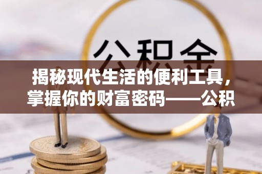 冷水江揭秘现代生活的便利工具，掌握你的财富密码——公积金查询方式