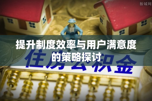 冷水江提升制度效率与用户满意度的策略探讨